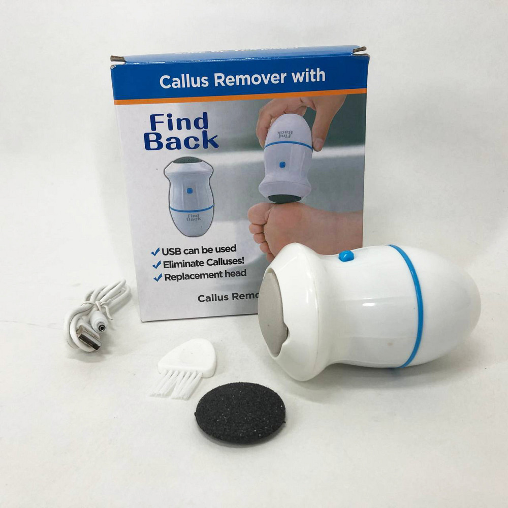 Насадка пемза для п'ят Pedi, Пилка для ступень Електрична пемза ніг з насадками KJ-75 Львів - фото 6