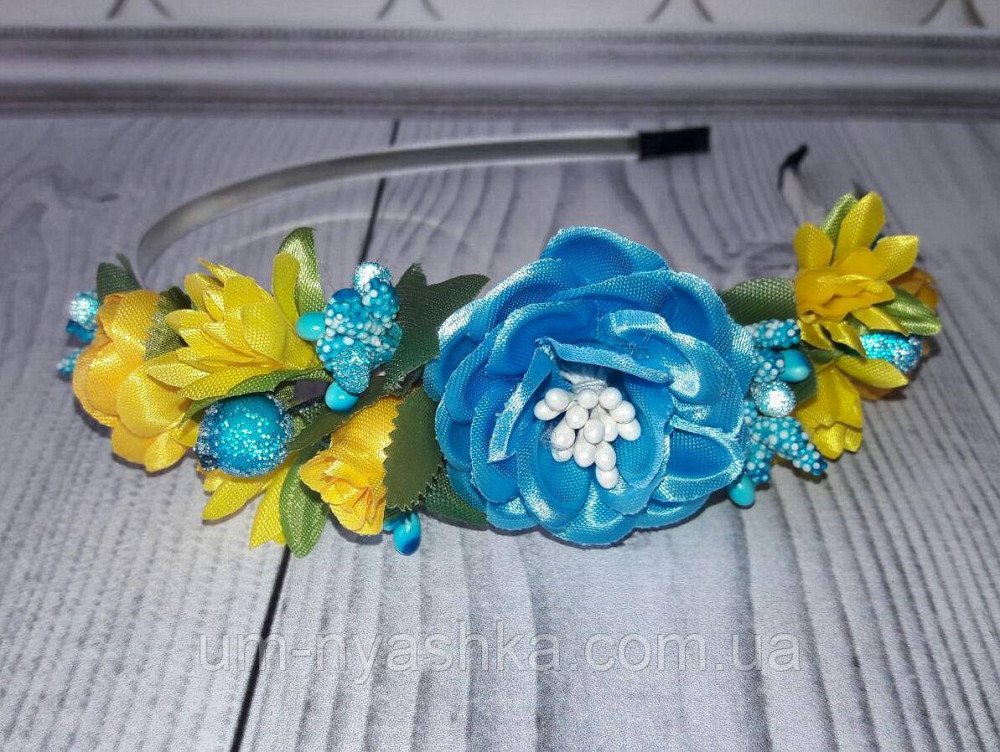 Обруч з трояндочками "Половинка" Кривий Ріг - фото 5