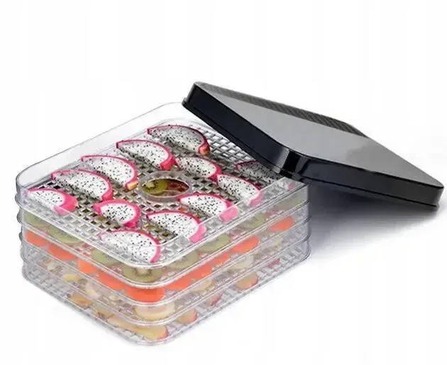 Сушилка для овощей и фруктов Bass Polska BH10603 с регулируемыми лотками 300 Вт Киев - изображение 2