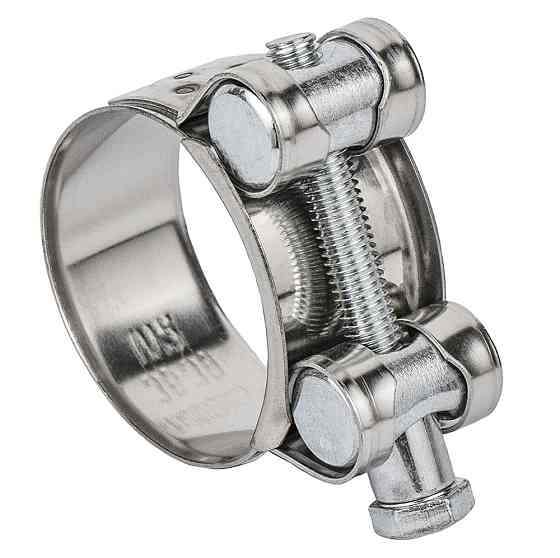 Хомут силовой нержавеющий 20мм Ø36-39мм (КРАТНО 10шт) SIGMA (2508121) Киев