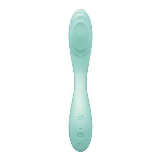 Вибратор с подвижным шариком Satisfyer Rrrolling Pleasure для точечной стимуляции точки G, мятный Sex Aura Киев