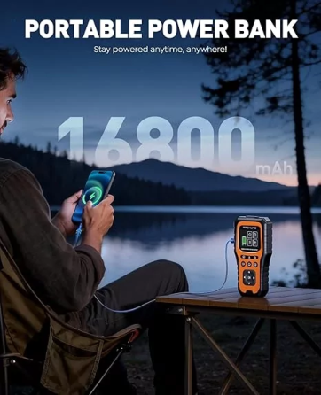 Пусковое устройство OBD2 сканер Power bank Trekure 5000A 3в1 Киев