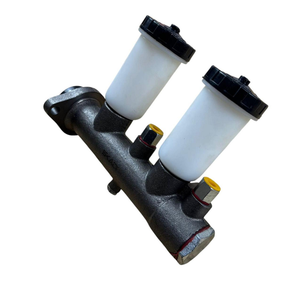 Цилиндр главный УАЗ 452, 469, 3741, 3151 2х секционный без сигнального устройства, 2 бачка (ГТЦ) тормозной Мукачево - изображение 2