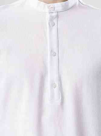 Льняная рубашка с длинным рукавом casual Pobedov Exlnt. Белая рубашка мужская Киев