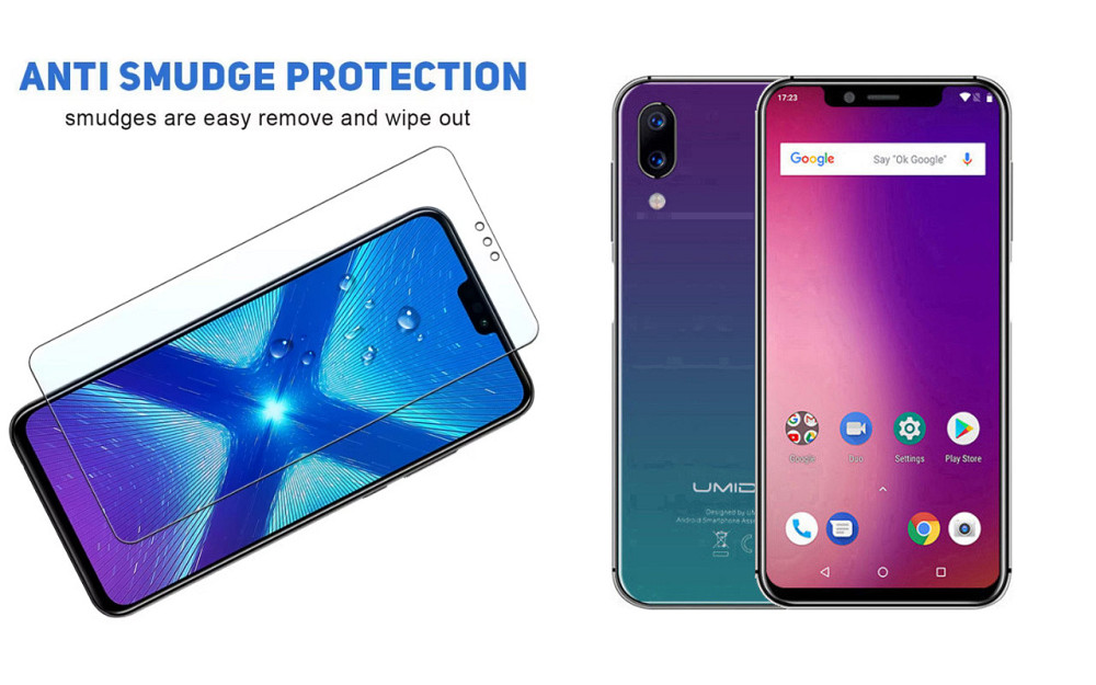 Захисне скло NeoGlass для Umidigi One Pro – надпрозоре та стійке Київ - фото 3