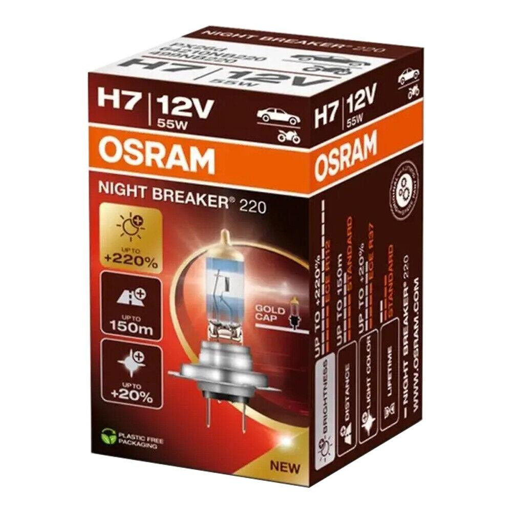 Галогенова лампа OSRAM 64210NB220 H7 NIGHT BREAKER +220% 55W 12V PX26d (1 шт) Харків - фото 1