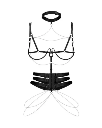 Портупея Obsessive Premisis Black harness S/M/L Львів
