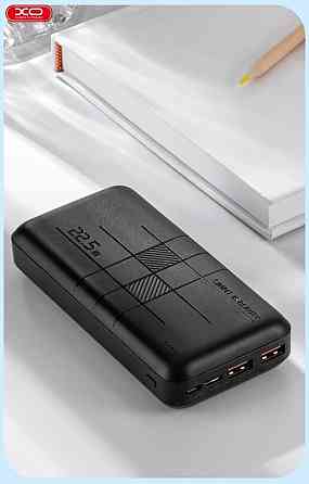 Портативный внешний аккумулятор XO PR187 10000mAh PD20W+QC22.5W (Черный) Винница