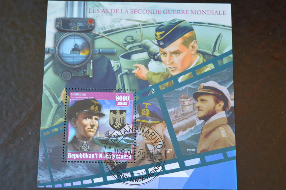 Мадагаскар. История. Личности. Блок. 2016 год (Б-4) Полтава - изображение 1