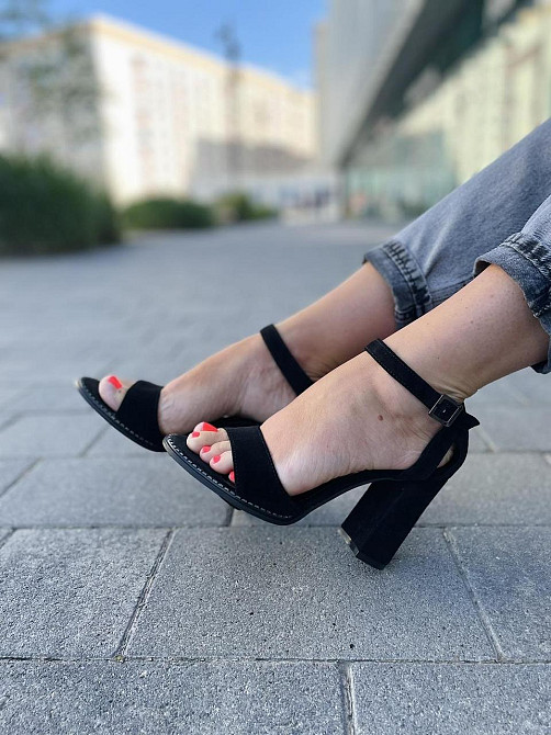 Nivelle Босоніжки жіночі NIVELLE 1894/9510-9544 чорні (літо, замша натуральна) (3708) 35-39 Коломия - фото 5