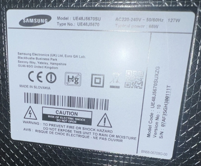 Телевізор Samsung 48" Київ - фото 1