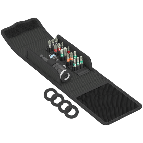 Набір біт нержавійка  PH,PZ,Torx 17од., Wera Stainless 05134021001 Одеса