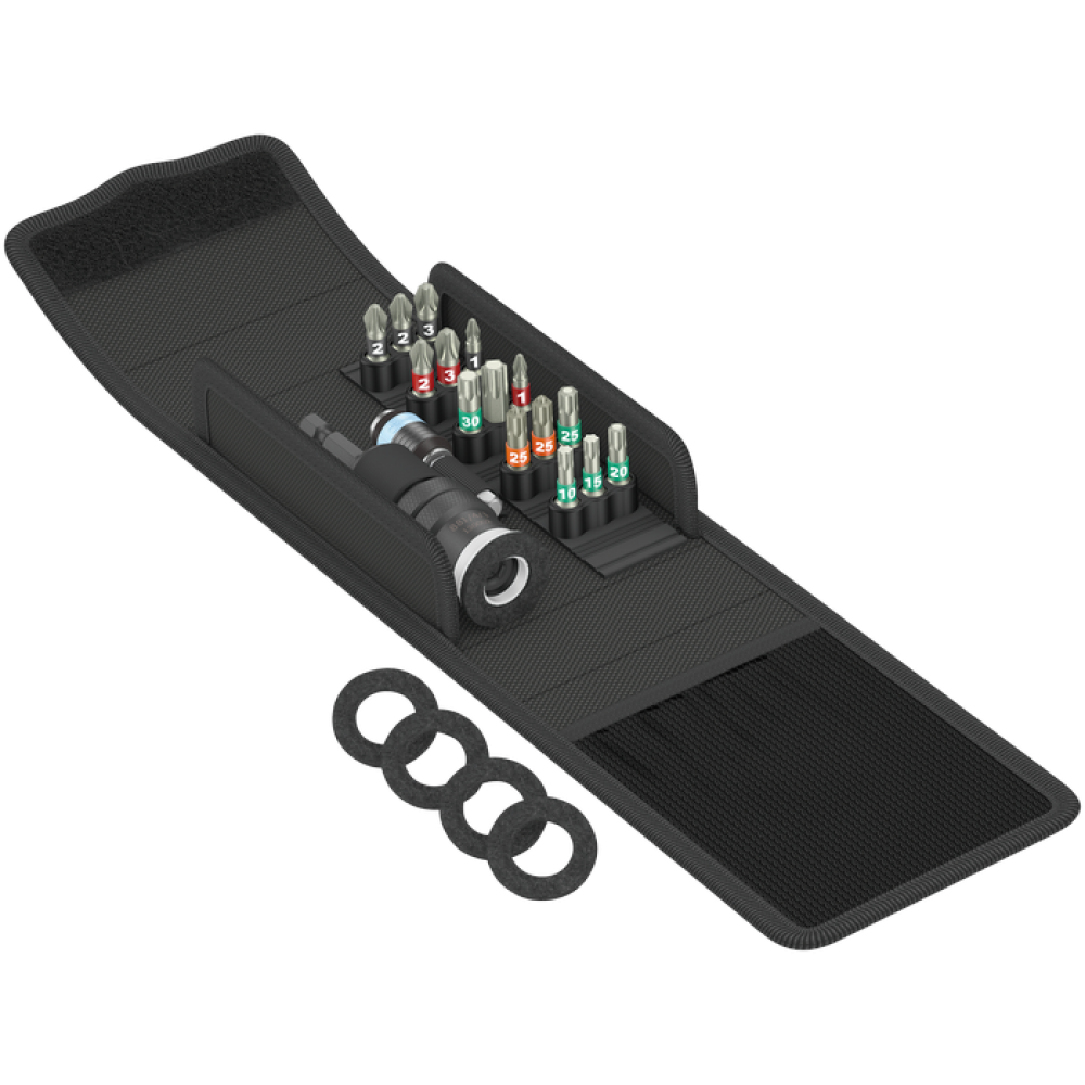 Набор бит нержавейка PH,PZ,Torx 17ед., Wera Stainless 05134021001 Одесса - изображение 2