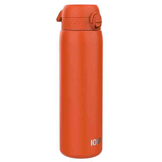 Пляшка для води металева ION8 1200 мл. Stainless Steel, Hearty Orange Кам'янське