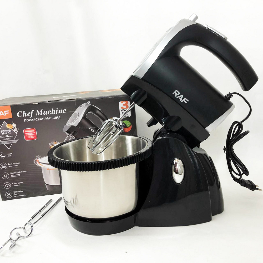 Побутовий міксер з віночками, Міксер віночок для дому, Міксер для крему меду Надійний кухні YU-61 Львів - фото 10