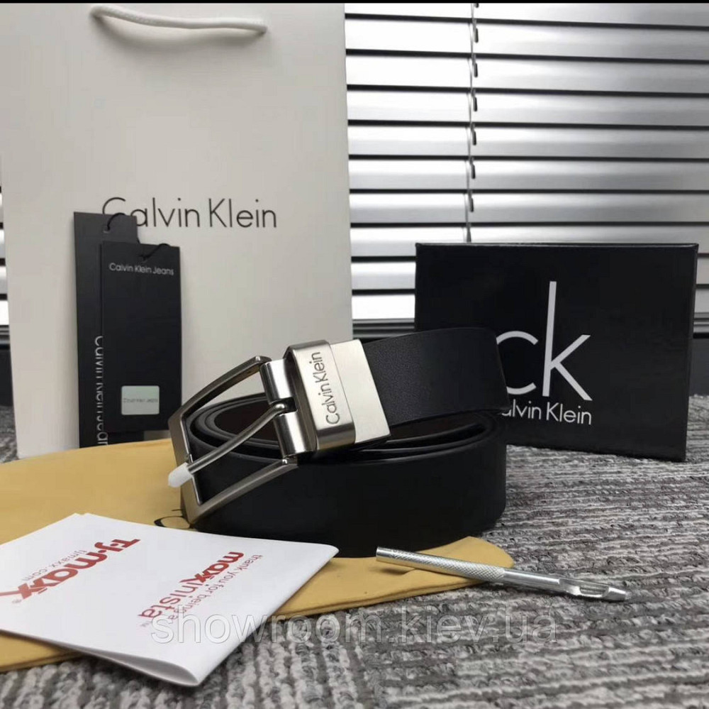 УЦЕНКА!!! Мужской кожаный ремень в подарочной упаковке (427) Киев - изображение 2