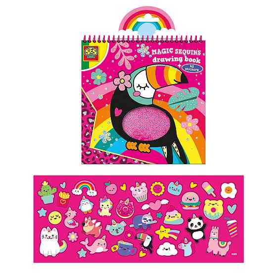 Книжка-розмальовка — Блискітки Дніпро