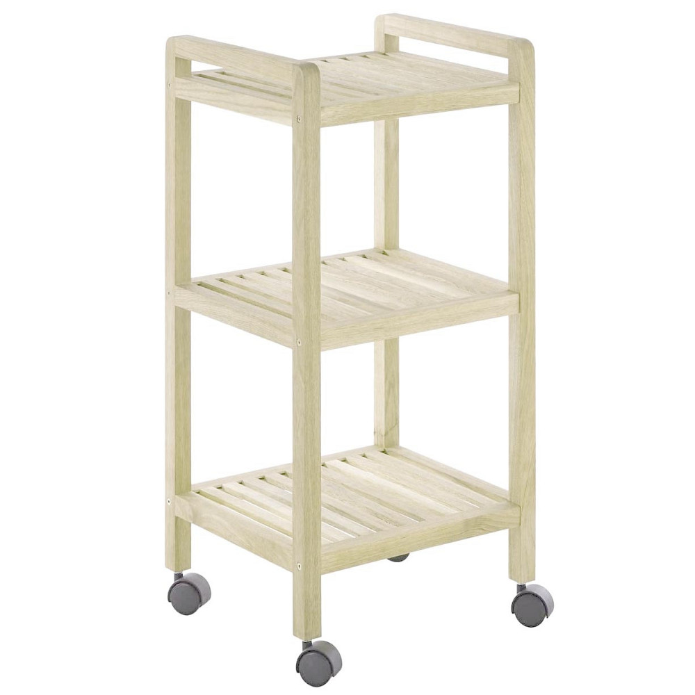 Этажерка для ванной на колёсиках 