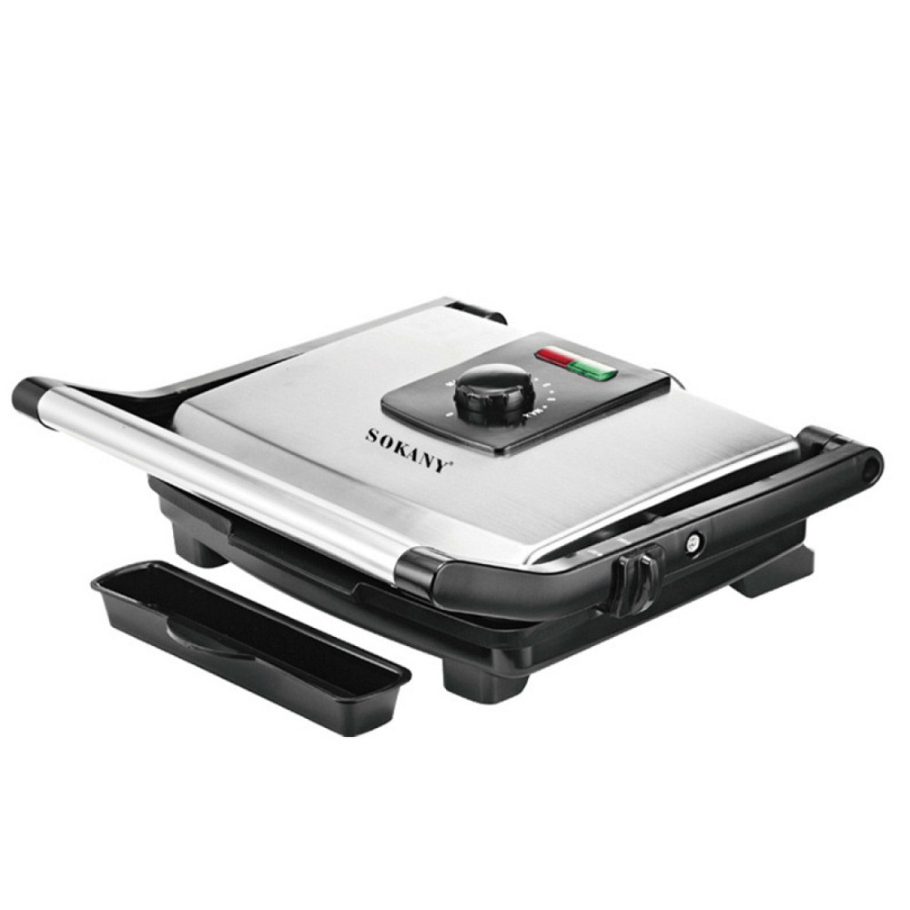 Sokany Гриль контактний Sokany KJ202SS 2000 Вт Коломия - фото 9