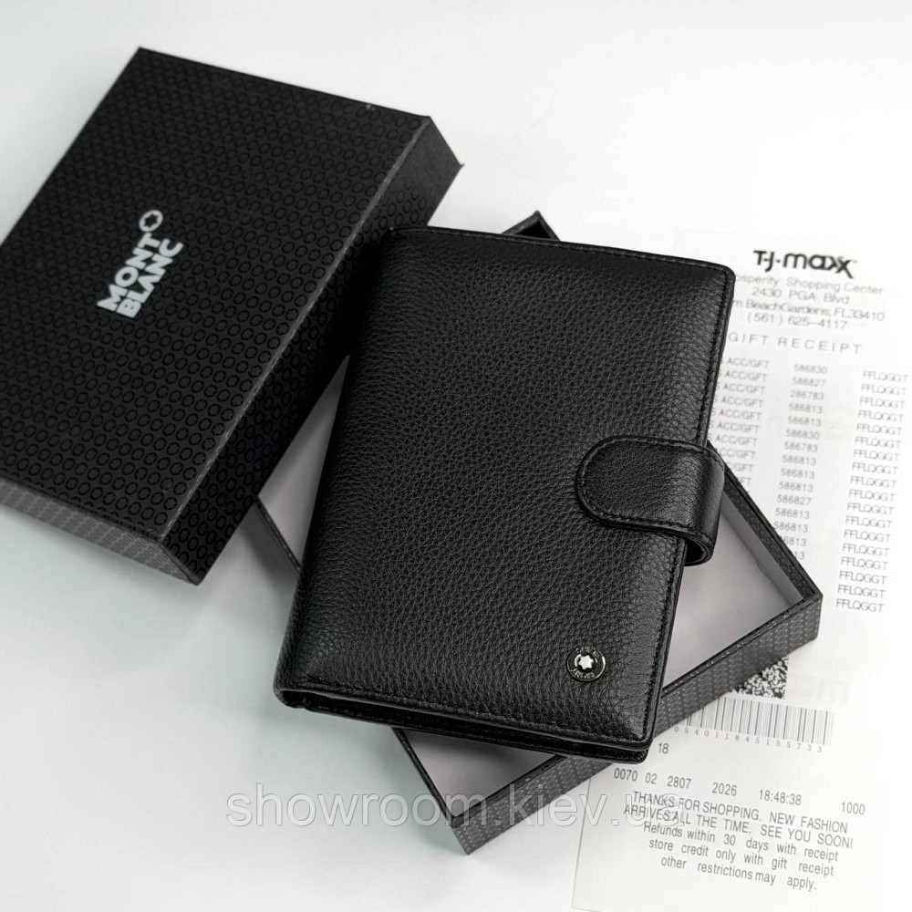 Мужской кошелек на кнопке MB (6602) Киев - изображение 9