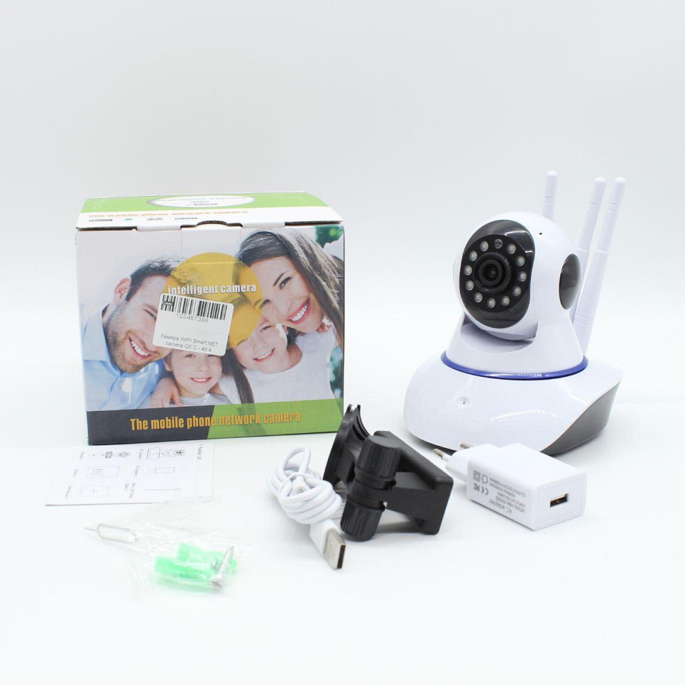 Камера видеонаблюдения WIFI Smart NET camera Q5 / Поворотная внутренняя умная IP камера Киев - изображение 10