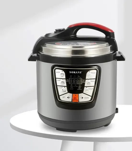 Мультиварка скороварка мультипечь Sokany SK-2401 многофункциональная 6 л 1000 Вт Коломия - фото 1