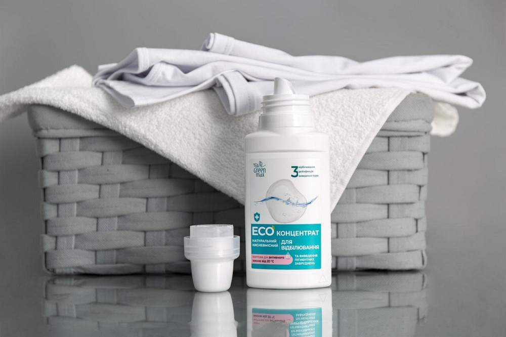 Екоконцентрат натуральний кисневмісний для відбілювання Green Max, 250 мл Чернівці - фото 2
