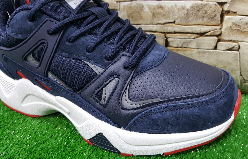 Подростковые кожаные кроссовки BaaS Calculated,производство Польши Киев - изображение 5