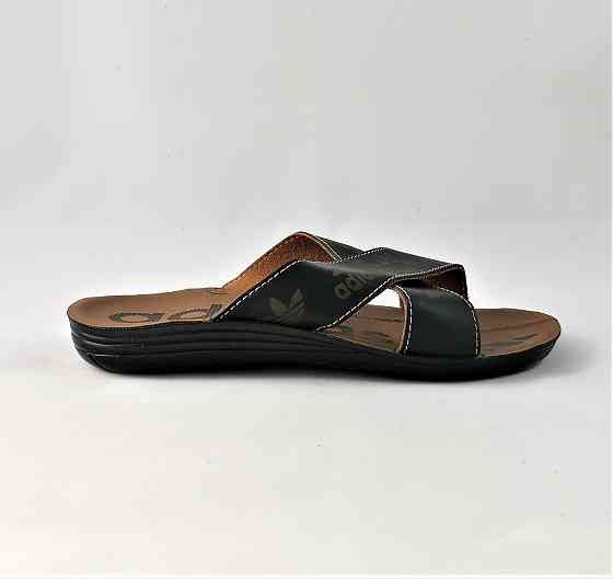 Чоловічі Шльопанці Тапочки Adidas Сланці Чорні Адідас (розміри: 41) Дніпро