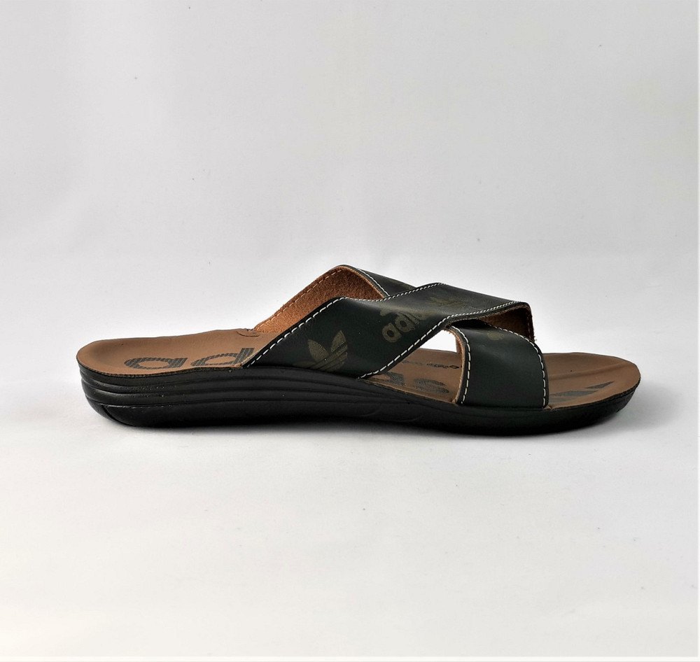 Чоловічі Шльопанці Тапочки Adidas Сланці Чорні Адідас (розміри: 41) Дніпро - фото 5