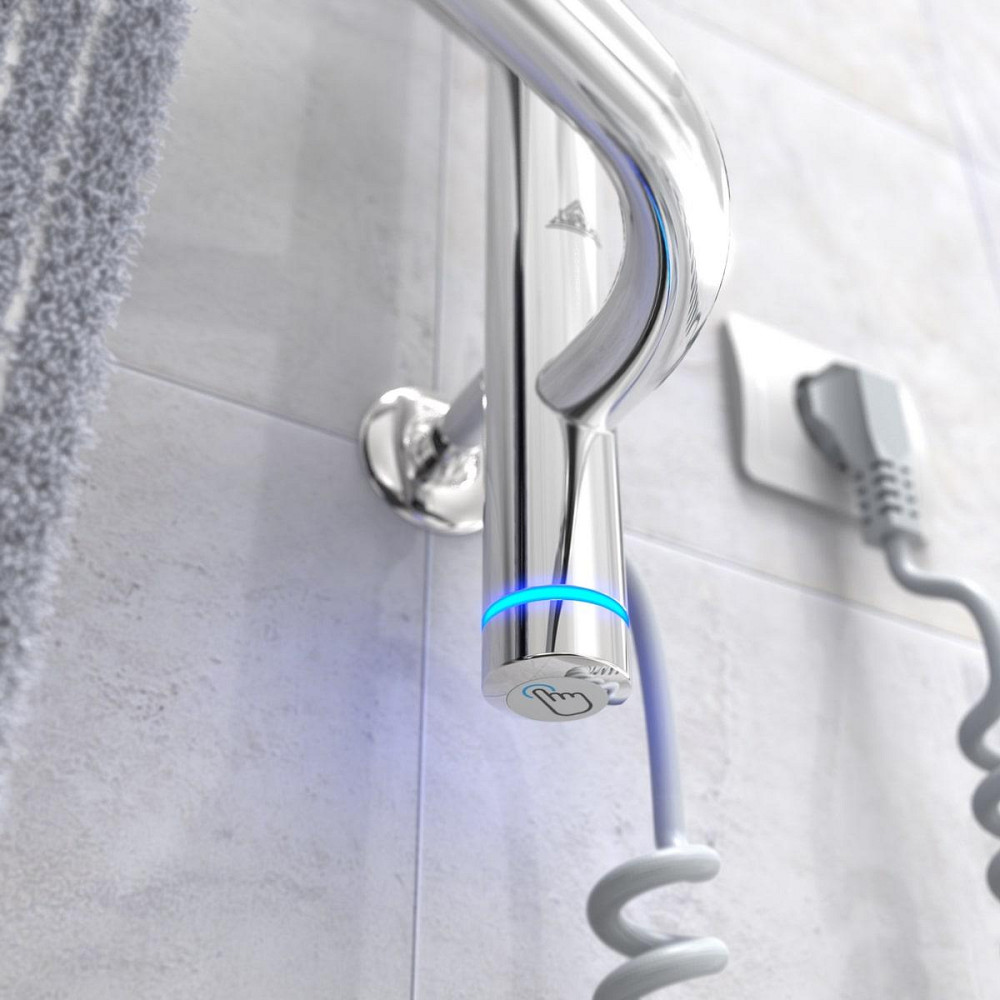 Електрична сушарка для рушників Laris Єврофлеш П6 500Х800 Е з полицею п/п Київ - фото 5