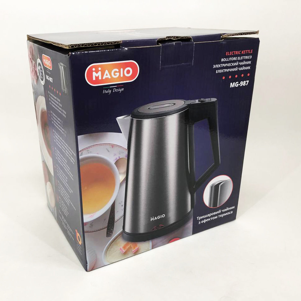 Чайники на підставці, Електрочайник побутовий з індикатором роботи, Чайник для побутового використання VL-53 Львів - фото 2