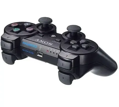 Беспроводной джойстик PS3 Doubleshok (черный) Коломия - фото 3