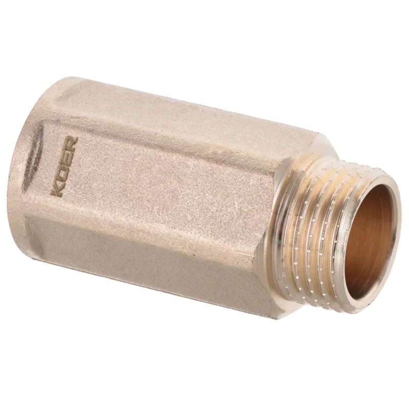 Подовжувач KOER WM.E06-40.WN - 1/2" -40мм (Без нікелю) (KR3013) Київ - фото 1