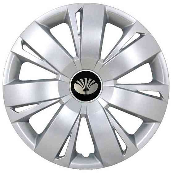 Автомобильные модельные колпаки R16 Daewoo 411 4шт, SJS, серебряные Киев