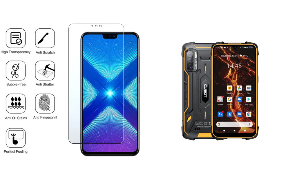Захисне скло NeoGlass для Cubot KingKong 5, 5 Pro – надпрозоре та стійке Київ - фото 4