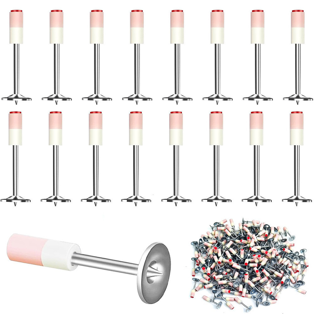 100шт Монтажні цвяхи піроксилінові 7,3x27мм, шайба 16мм / Цвяхи для ручного цвяхозабивного пістолета Київ - фото 1