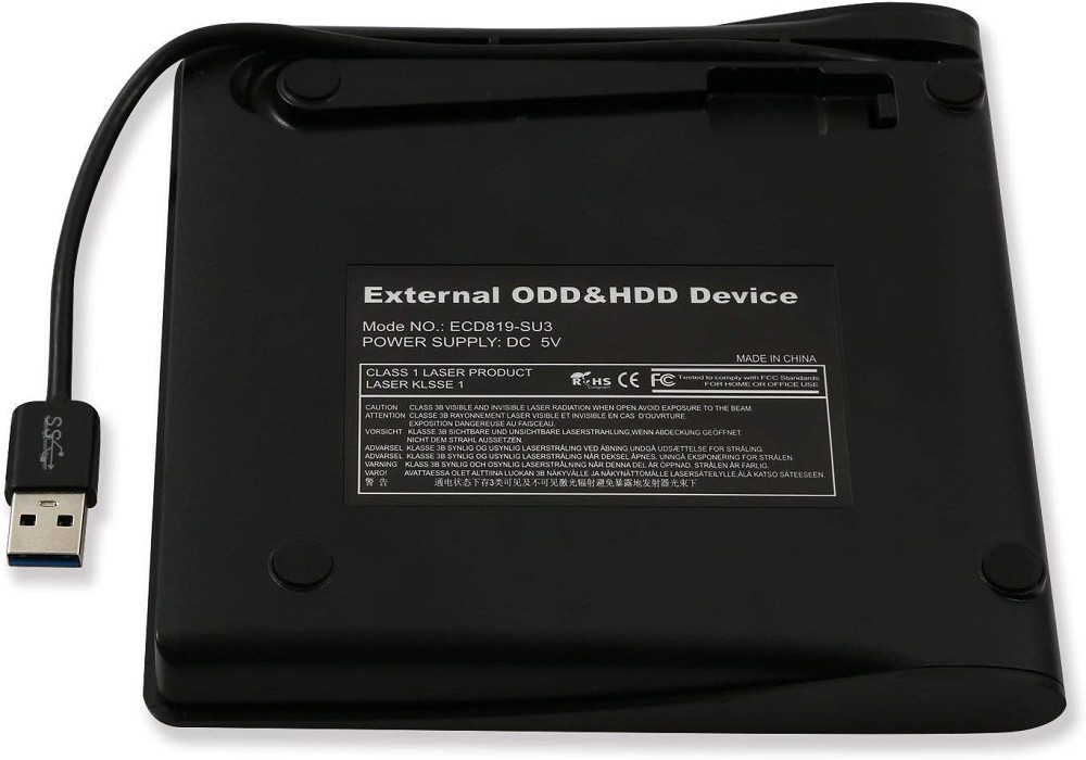 Зовнішній корпус для оптичних приводів (ODD) та HDD/SSD з інтерфейсом USB 3.0 (товар з вітрини) Луцьк - фото 2