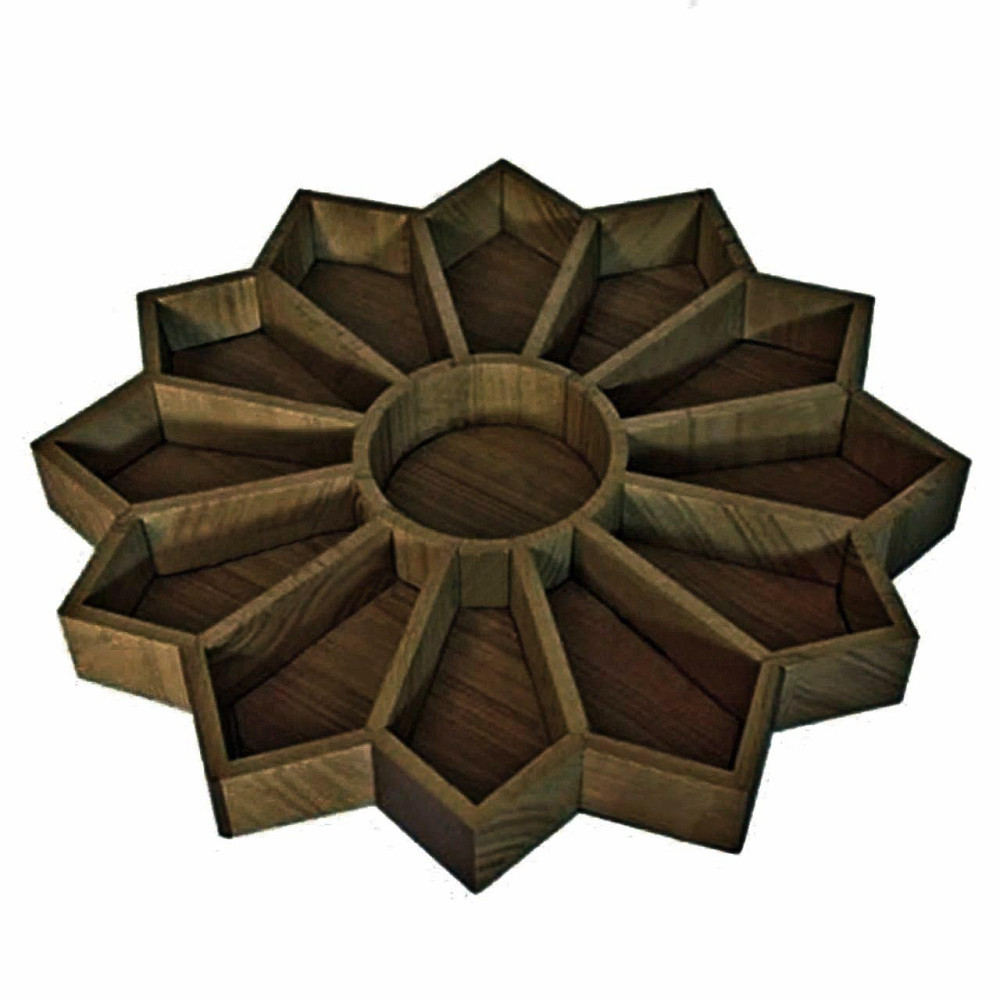 Менажница деревянная 