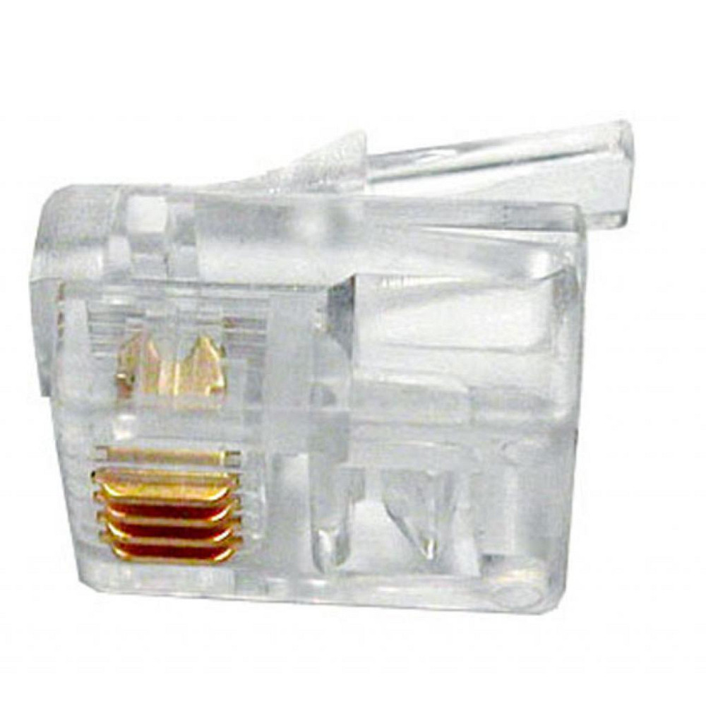 Конектор Atcom RJ12 6P4C (12419) Вінниця - фото 1