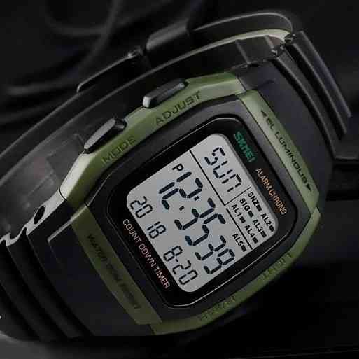 Чоловічий спортивний годинник Skmei 1278 Зелений Київ