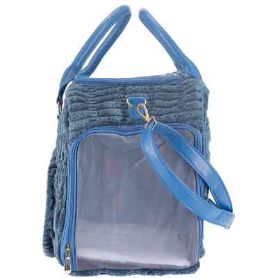 Переноска для животных MISOKO&CO 41.5x23x28 см темно-синяя (YIWUMSK70159) Винница