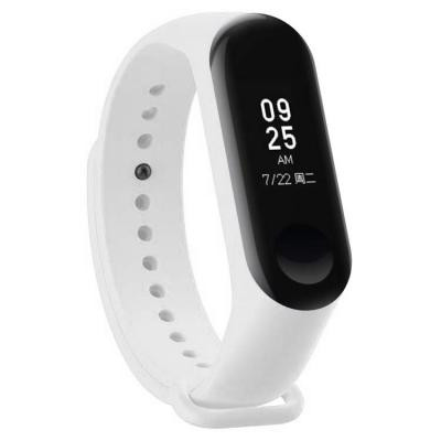 Ремешок для фитнес браслета BeCover Silicone для Xiaomi Mi Band 3/4 White (704650) Винница - изображение 1