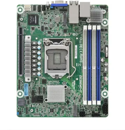 Сервер Asrock E3C256D4ID-2T Материнська плата LGA 1200 (Socket H5) mini ITX (E3C256D4ID2T) Київ