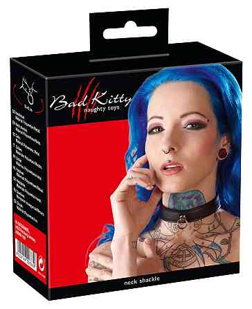 Нашийник - 2490404 Bad Kitty Bondage Collar Black Sex Aura Київ