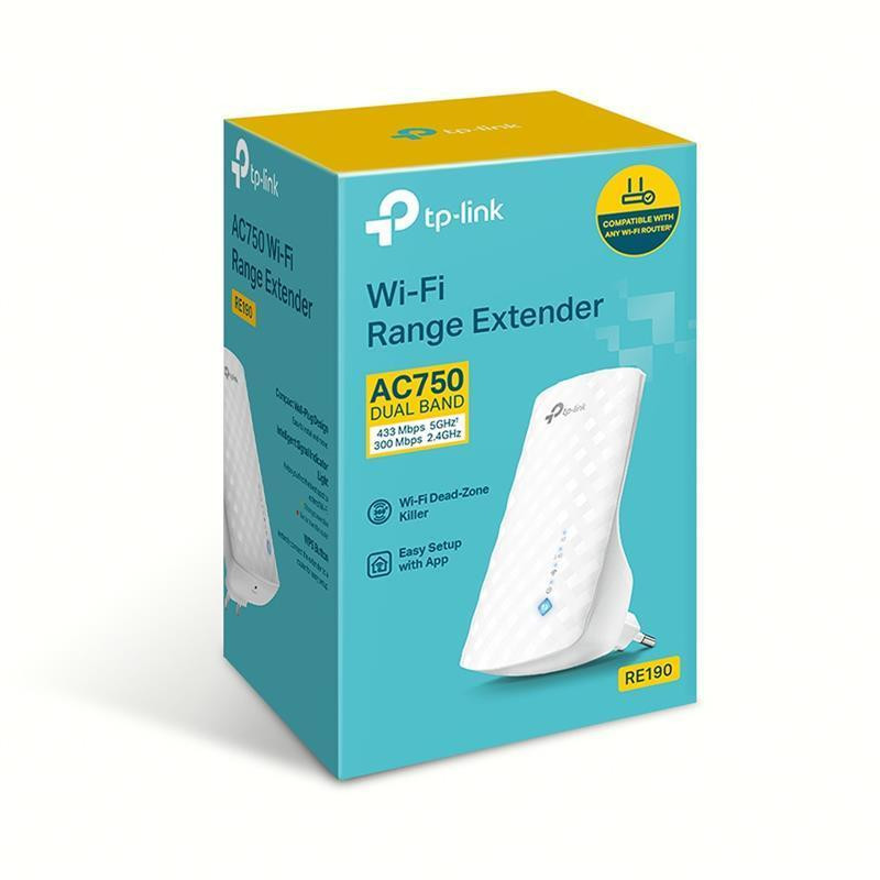 Точка доступу TP-Link RE190 (AC1733, 3 антен, підсилювач Wi-Fi сигналу) розетка Харьков - изображение 4