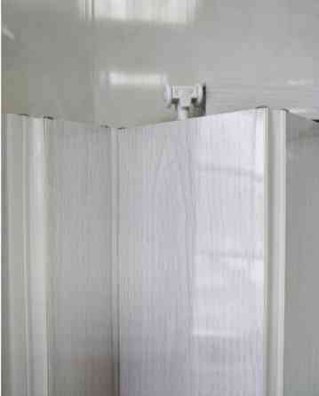 Двері гармошка глуха DiCi Doors  "Ясень білий"  810х2030х6мм  DiCi-6 №1 глянець Дніпро