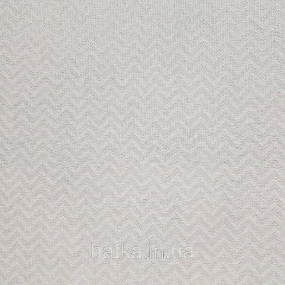 Шпалери вінілові на флізеліні AdaWall Ada Kids метрові дитячі смуги зигзагом біло-сірі Київ - фото 1