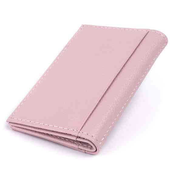 Визитница-книжка ST Leather 19220 Розовая Киев