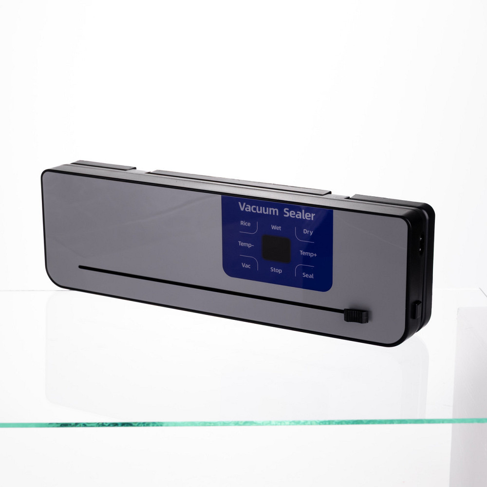 Вакууматор побутовий сенсорний для сухих і вологих продуктів 120 Вт із вбудованим різаком пакувальник вакуумний HP-11-29BL Київ - фото 3